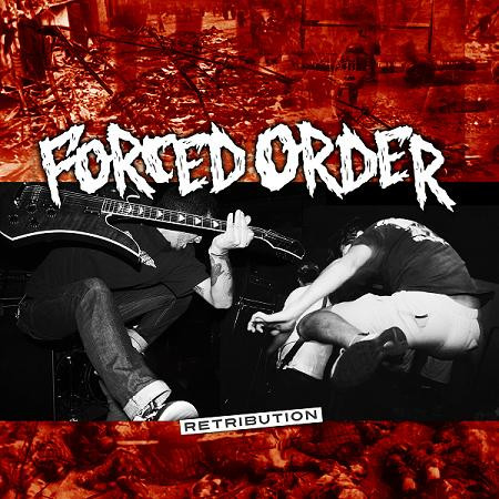 FORCED ORDER "Retribution" 7" EP (Rev) Grey Marble Vinyl